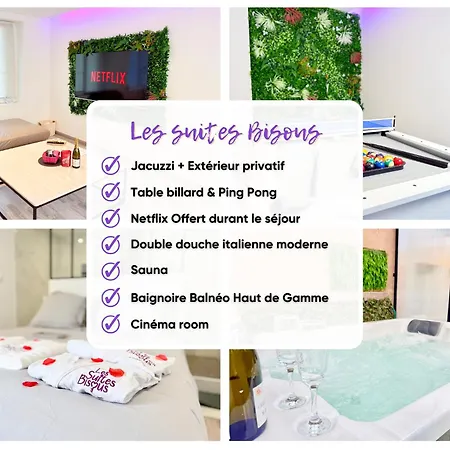 Loft Luxe - Jacuzzi - Sauna - Cinema * Νανσύ