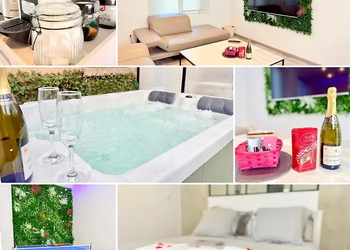 Loft Luxe - Jacuzzi - Sauna - Cinéma *